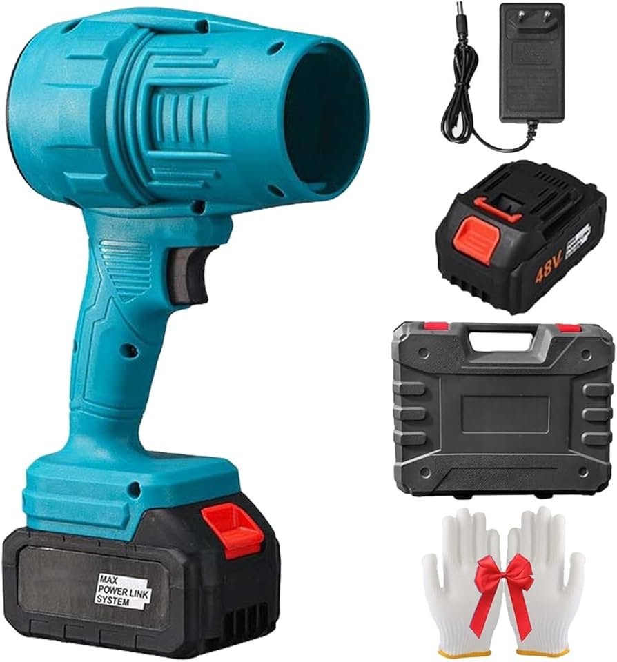 Sopladora de Hojas Eléctrica Portátil para Jardines