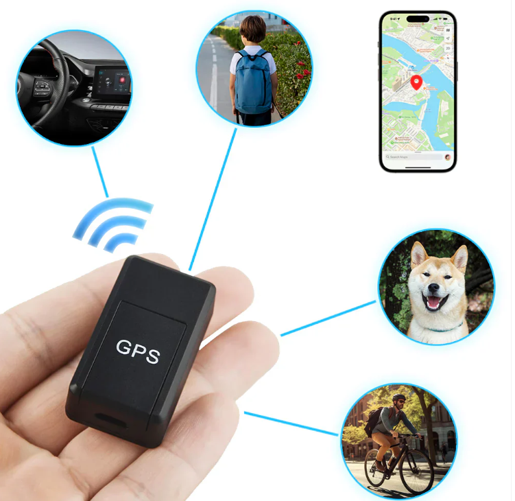 Mini Localizador GPS Magnético para Vehículos y Personas